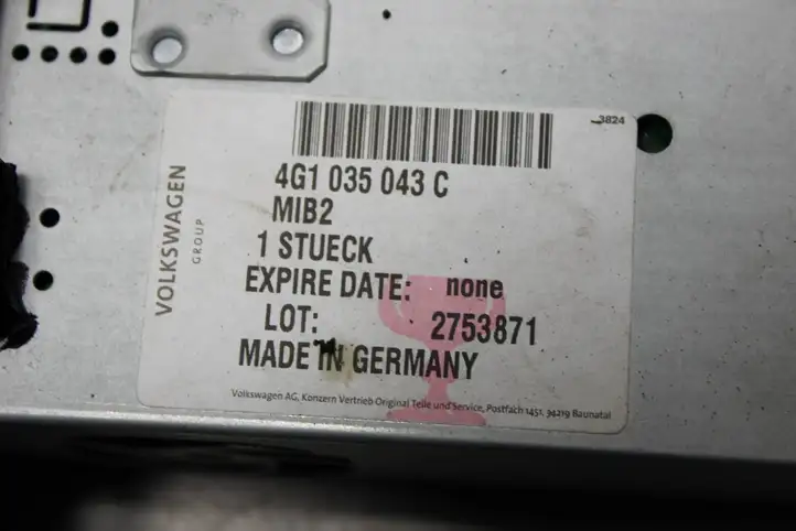 Audi A7 S7 4G (2014 - 2018) 4G1035043C Магнитола / мультимедийная система — фото 6