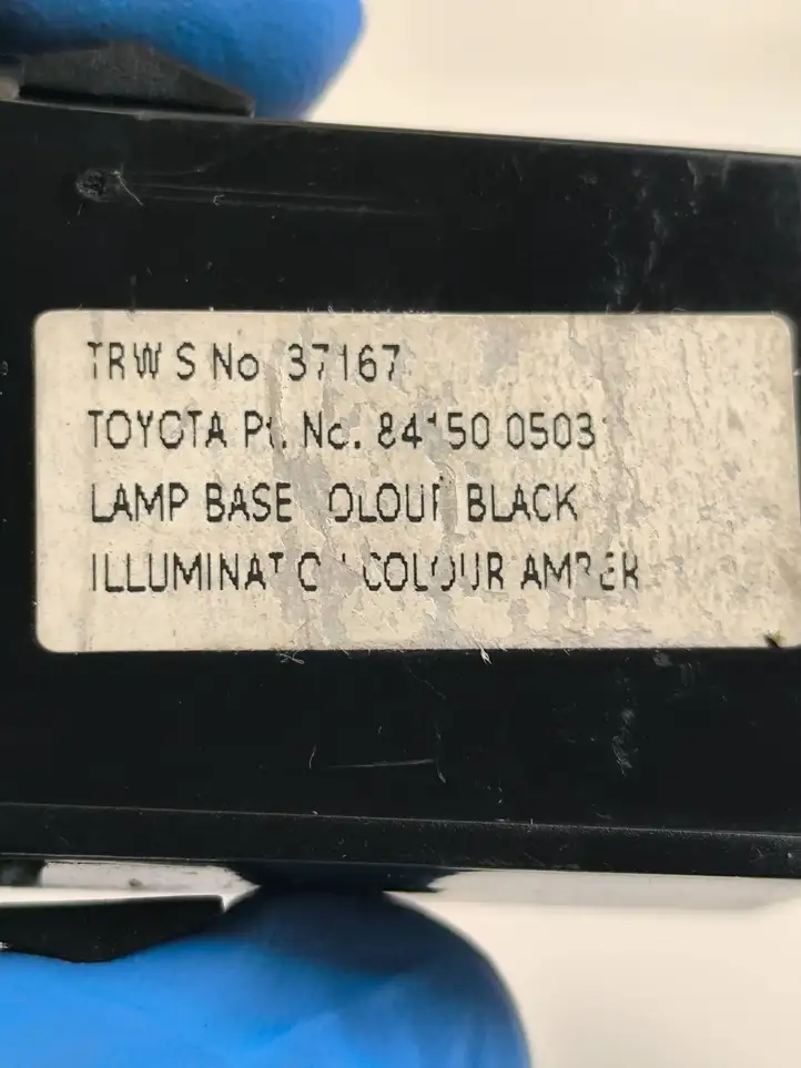 Toyota Avensis T250 (2003 - 2006) 841500503 Переключатель омывателя фар — фото 4