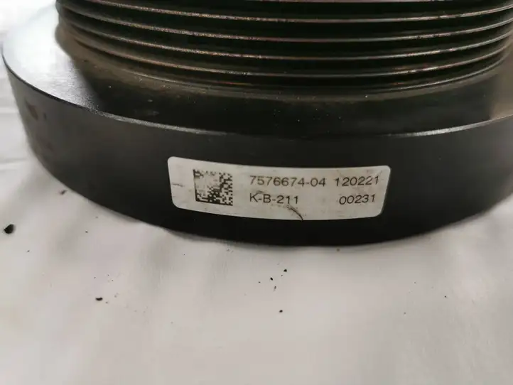 BMW 3 F30 F35 F31 (2012 - 2018) 7576674 Шкив коленчатого вала — фото 4