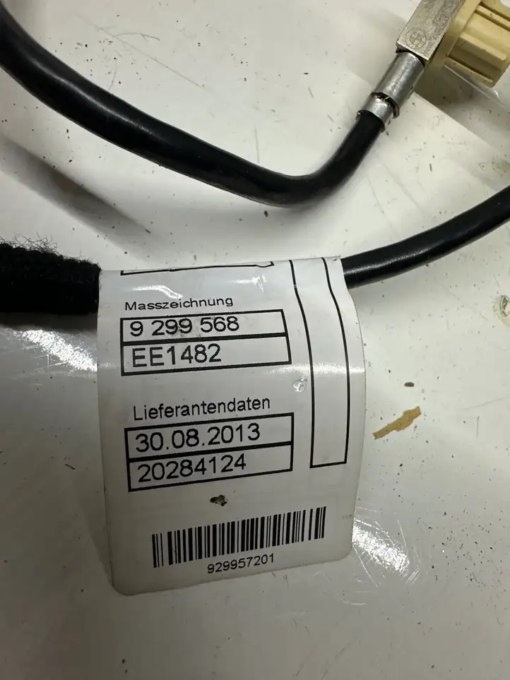 BMW 3 F30 F35 F31 (2012 - 2018) 9299572 Проводка аудиосистемы — фото 4