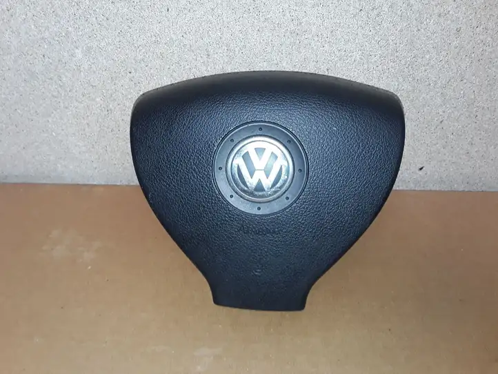 Volkswagen Golf V (2003 - 2009) Подушка безопасности руля — фото 1