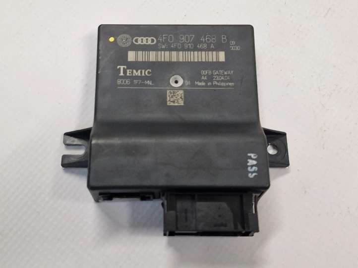 4F0907468B Audi A6 S6 C6 4F Gateway valdymo modulis