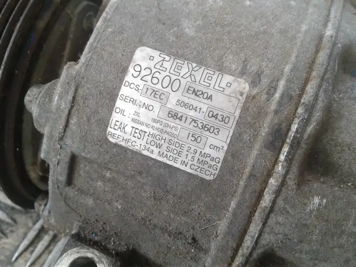 Nissan X-Trail T31 (2007 - 2014) 92600EN20A Компрессор (насос) кондиционера воздуха — фото 2