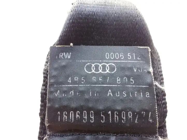 Audi A6 S6 C5 4B (2001 - 2004) 4B5857805 Задний ремень безопасности — фото 4