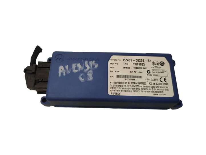 PZ40900292B1 Toyota Avensis T250 Bluetooth modulis