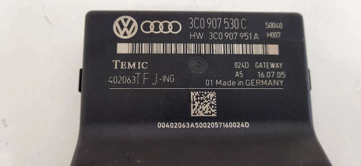 3C0907951A Volkswagen PASSAT B6 Gateway valdymo modulis