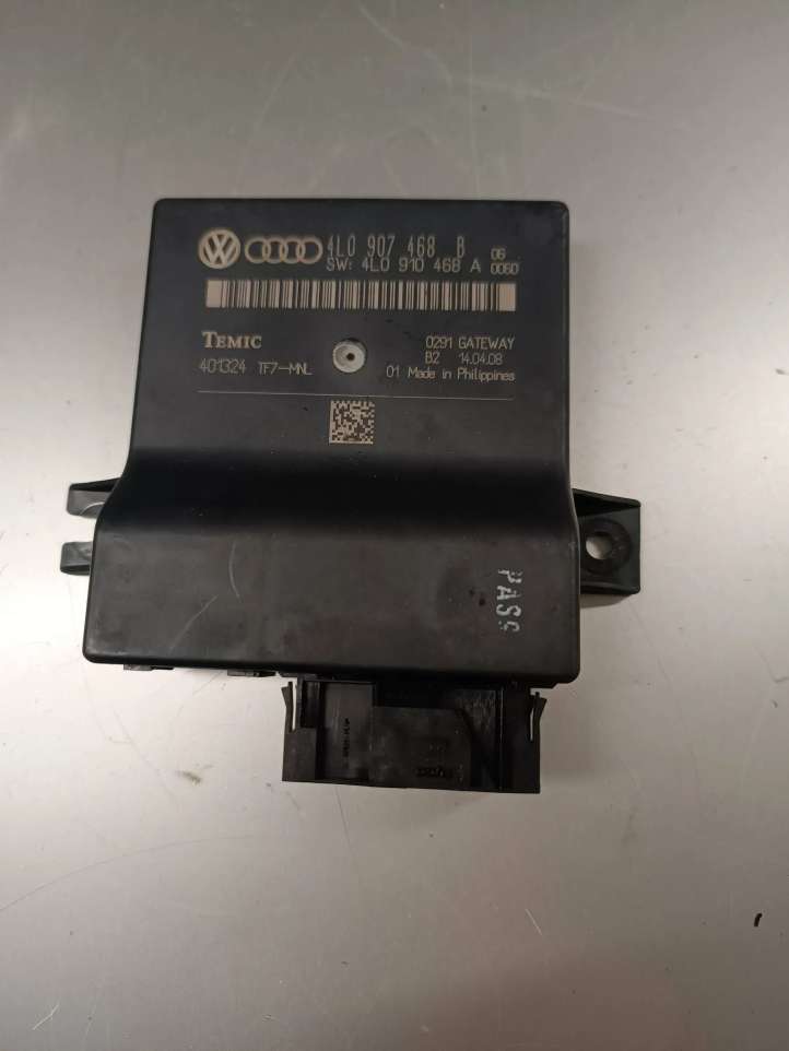 4L0907468B Audi A8 S8 D3 4E Gateway valdymo modulis