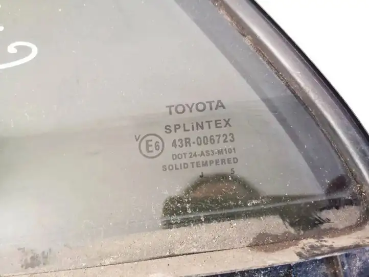 Toyota Avensis T250 (2006 - 2009) Форточка двери — фото 2