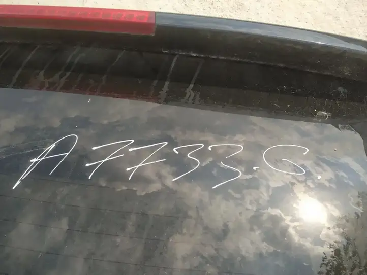 Hyundai ix 55 (2006 - 2012) JUODAS Крышка багажника — фото 3