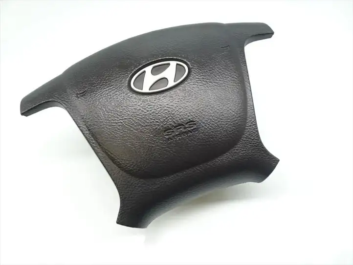 Hyundai Santa Fe (2005 - 2009) Подушка безопасности руля — фото 1