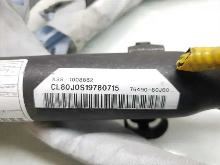 Suzuki SX4 (2006 - 2009) 76490-80J00 Боковая подушка безопасности шторка — фото 4