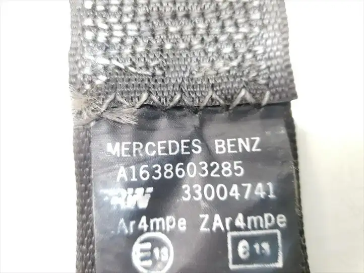 Mercedes-Benz ML W163 (1997 - 2005) A1638603285 Передний ремень безопасности — фото 5