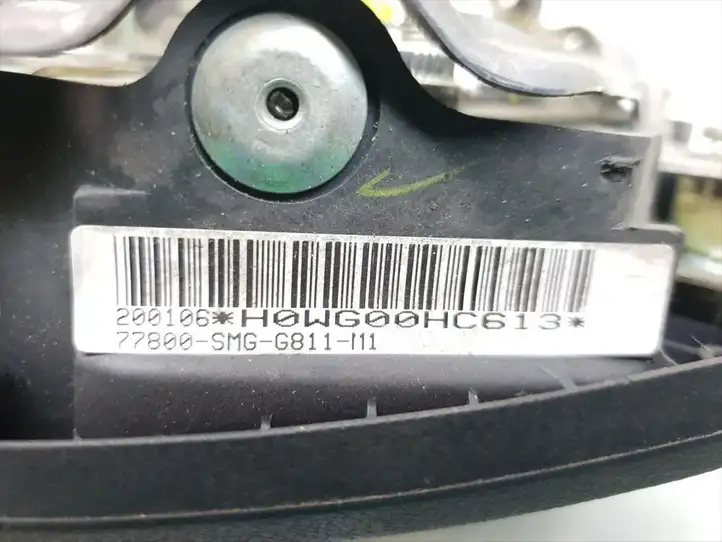 Honda Civic (2006 - 2011) 77800SMGG811M1 Подушка безопасности руля — фото 5