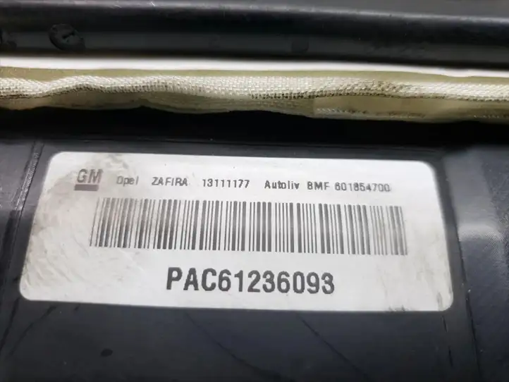 Opel Zafira B (2003 - 2006) 13111177 Подушка безопасности пассажира — фото 5