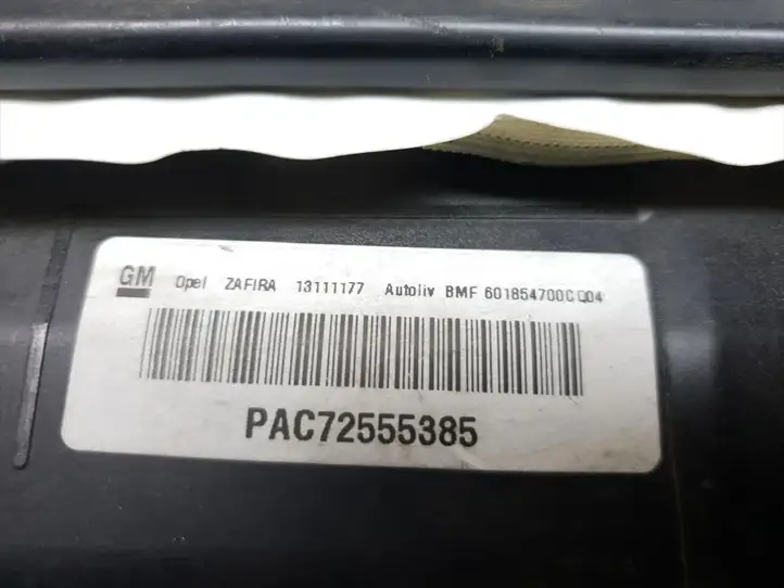 Opel Zafira B (2006 - 2008) 13111177 Подушка безопасности пассажира — фото 5