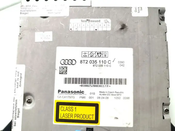 Audi A4 S4 B8 8K (2007 - 2011) 8T2035110C CD/DVD чейнджер — фото 6