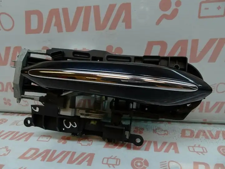 BMW 7 F01 (2008 - 2016) 7187227 Наружная ручка задней двери — фото 1