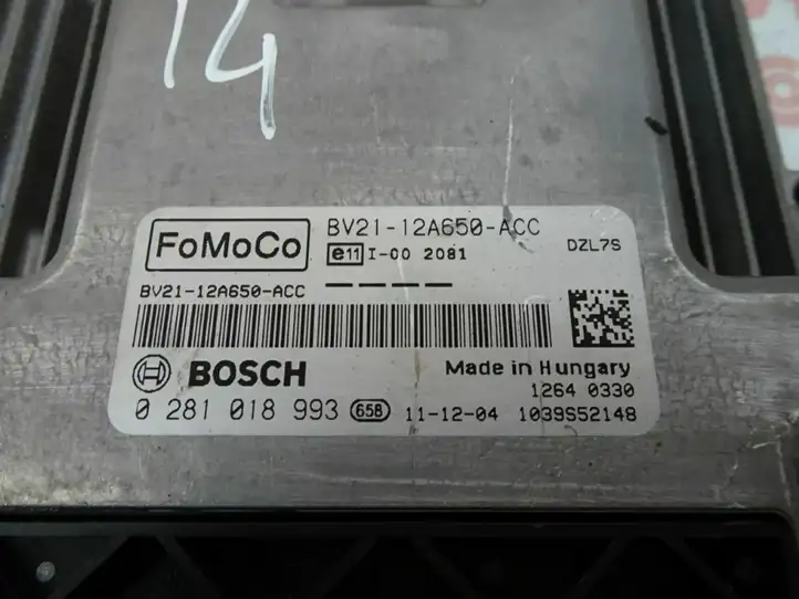 Ford Fiesta (2009 - 2012) BV21-12A650-ACC Блок управления двигателем (ЭБУ) — фото 6