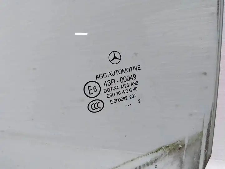 Mercedes-Benz B-class W246 (2011 - 2014) Стекло передней двери — фото 2