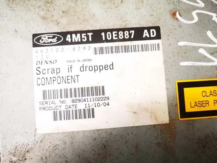 Ford Mondeo Mk III (2000 - 2007) 4m5t10e887ad CD/DVD чейнджер — фото 3