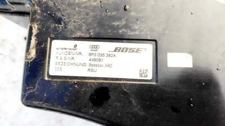 Audi A3/S3 8P (2003 - 2005) 8P3035382A Сабвуфер — фото 2