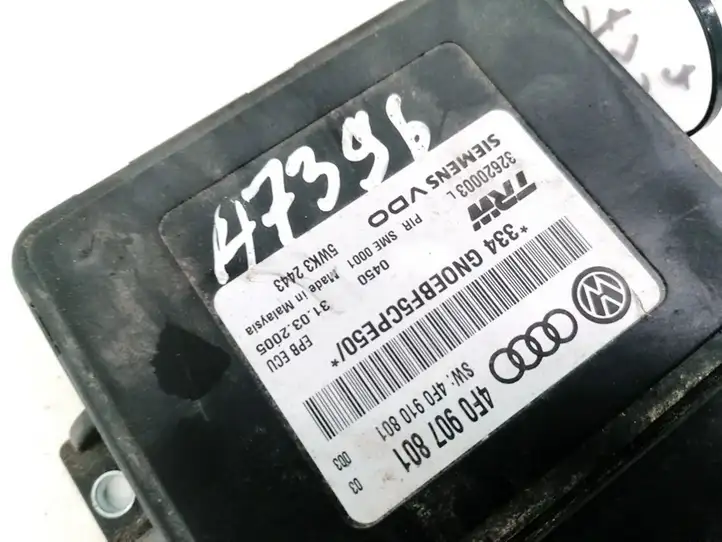Audi A6 S6 C6 4F (2004 - 2008) 4F0907801 Блок управления тормозной системой — фото 3