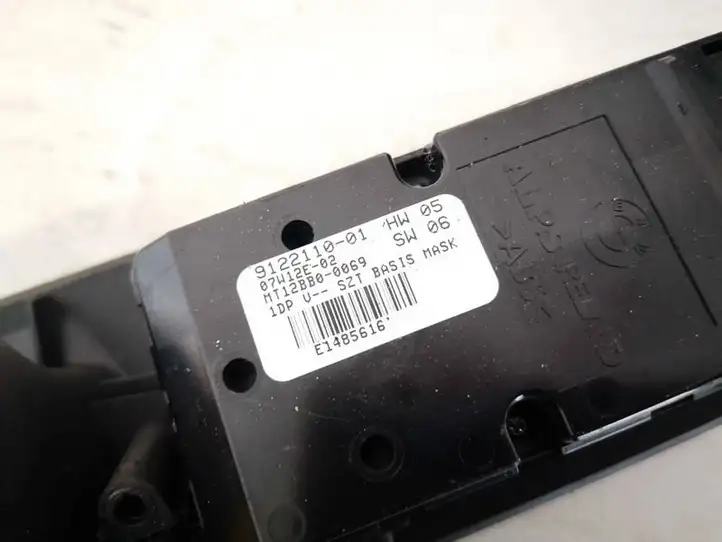 BMW 5 E60 E61 (2004 - 2010) 912211001 Блок кнопок стеклоподъемников — фото 3