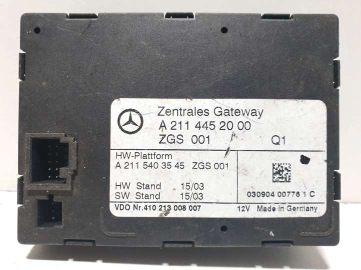 Mercedes-Benz E W211 Gateway valdymo modulis