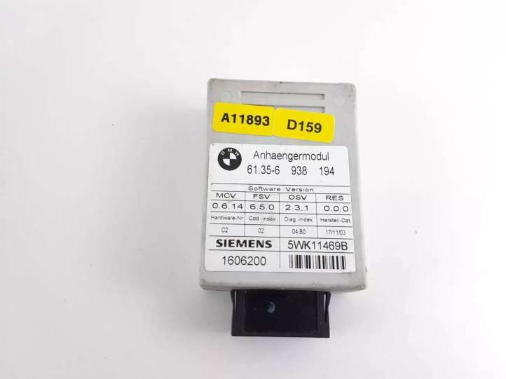 BMW 5 E60 E61 (2004 - 2010)  6938194 Блок управления крюка для прицепа
