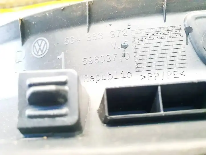 Volkswagen Golf VII (2013 - 2019) 5g4853372 Прочие детали салона — фото 3