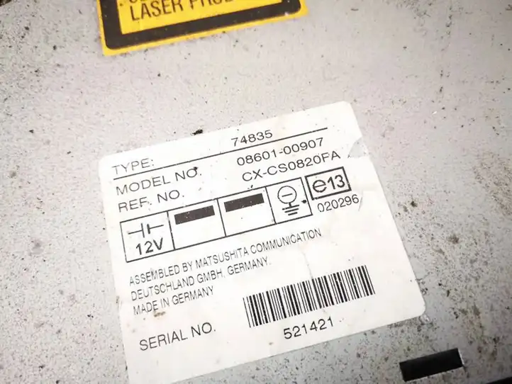 Toyota Avensis T250 (2003 - 2006) 0860100907 Магнитола / мультимедийная система — фото 2