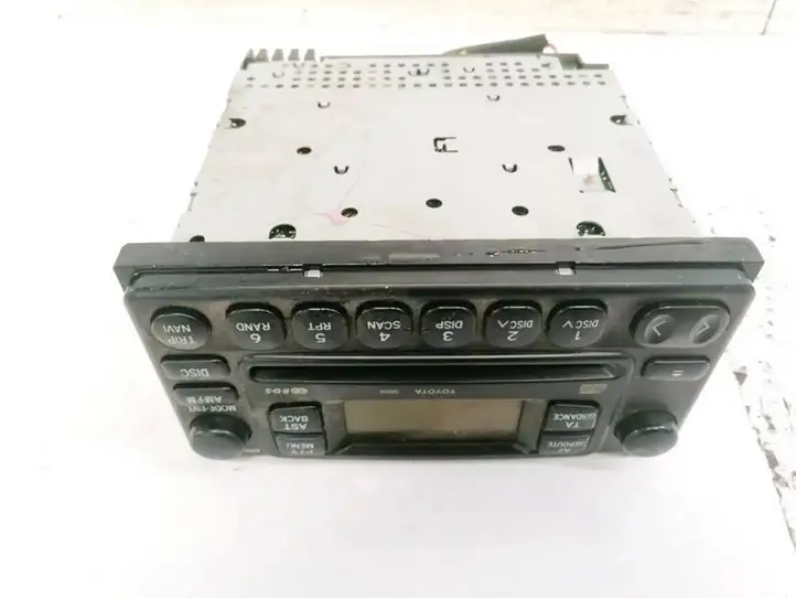 Toyota Avensis Verso (2001 - 2004) 8612044080 Магнитола / мультимедийная система — фото 1