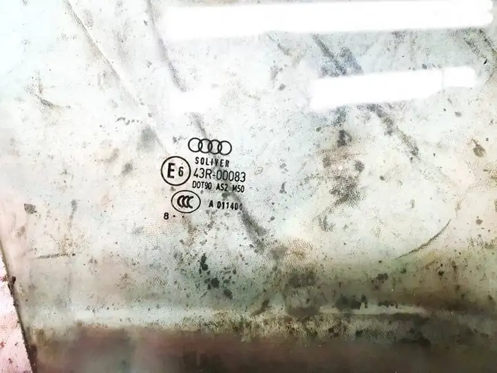 Audi A6 S6 C6 4F (2004 - 2008) Стекло передней двери — фото 2