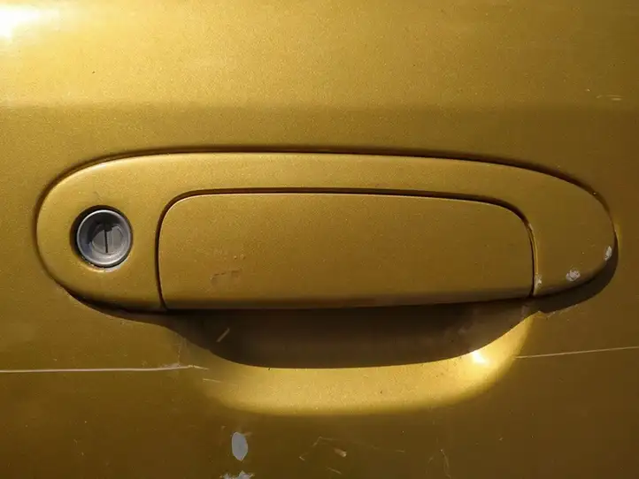 Toyota Yaris (1999 - 2003) Наружная ручка пиредней двери — фото 1