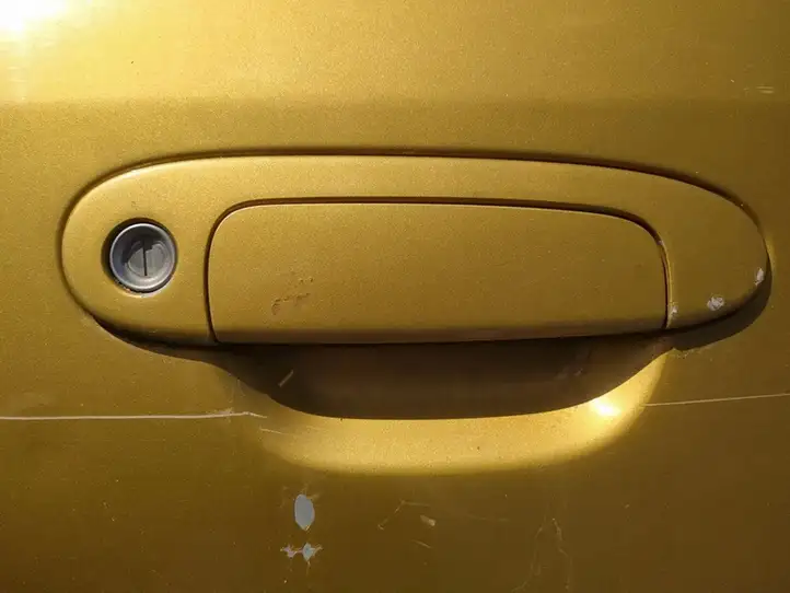 Toyota Yaris (1999 - 2003) Наружная ручка пиредней двери — фото 3