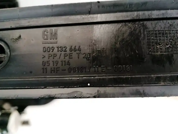 Opel Zafira A (1999 - 2003) 009132664 Накладка стекла передней двери — фото 3