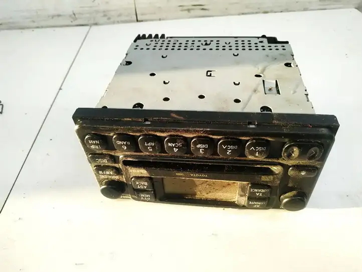 Toyota Avensis Verso (2001 - 2004) 8612044080 Магнитола / мультимедийная система — фото 1