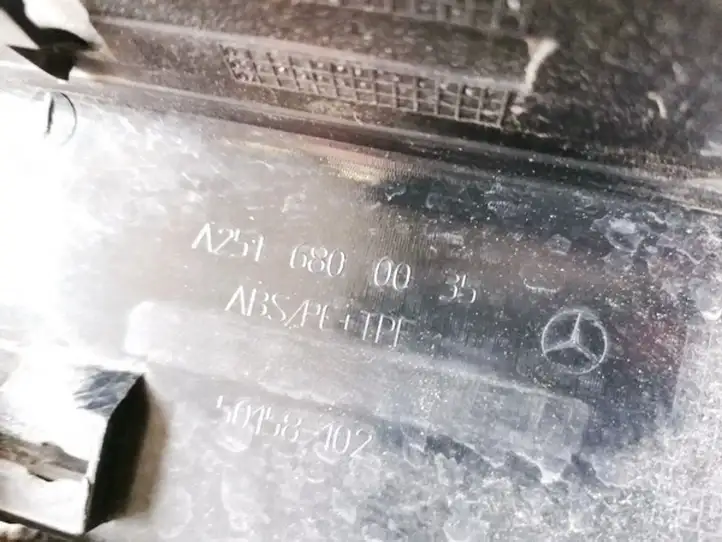 Mercedes-Benz R W251 (2005 - 2013) A2516800035 Внутренняя отделка переднего порога — фото 3
