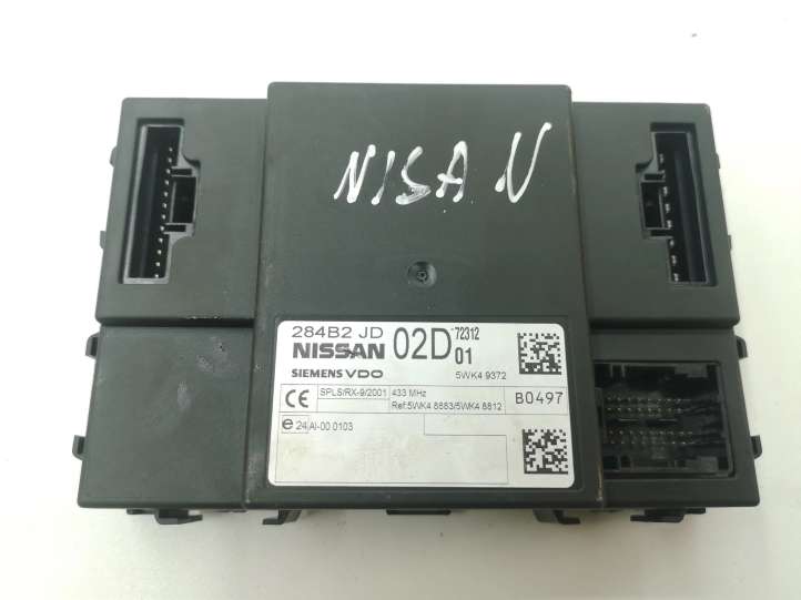 284B2JD02D Nissan Qashqai Komforto modulis