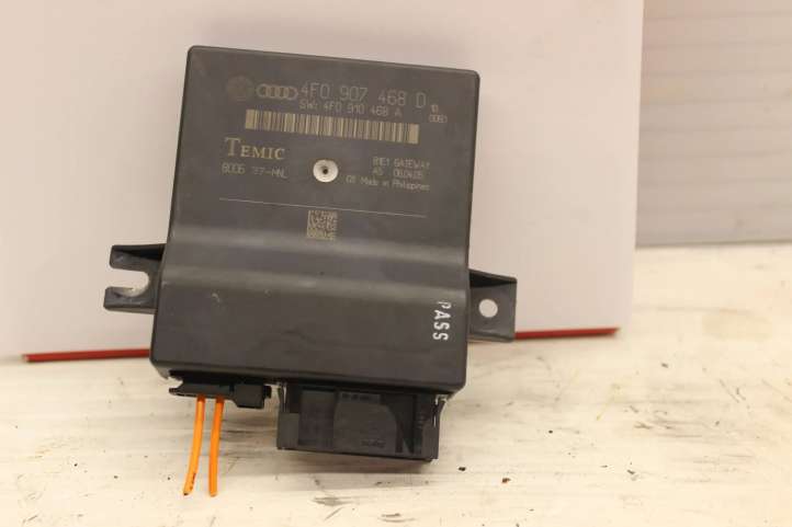 4F0907468D Audi A6 S6 C6 4F Gateway valdymo modulis