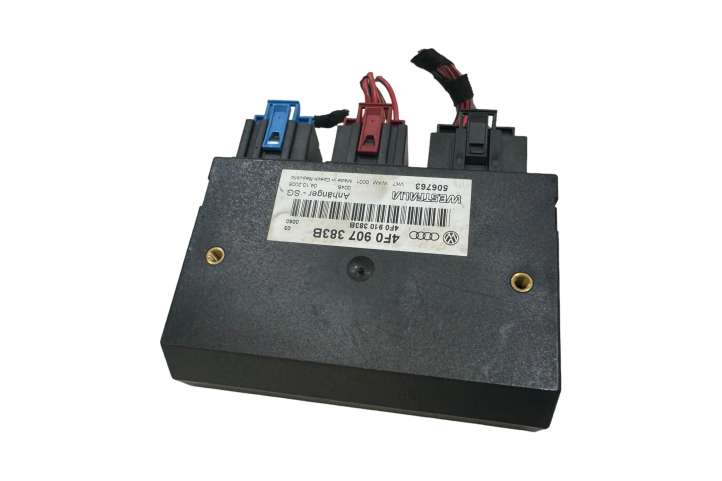Audi A6 (2004 - 2008)  4F0907383B Блок управления крюка для прицепа