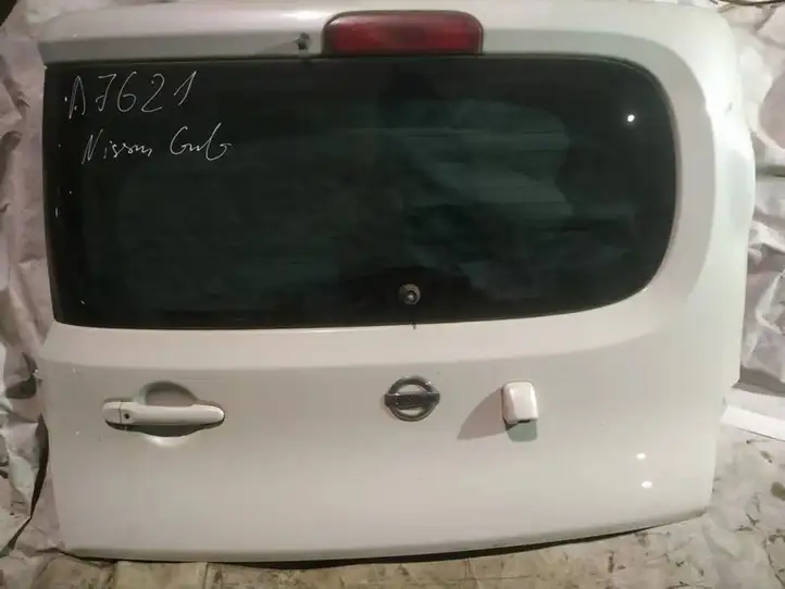 Nissan Cube Z12 (2008 - 2014) baltas Крышка багажника — фото 3