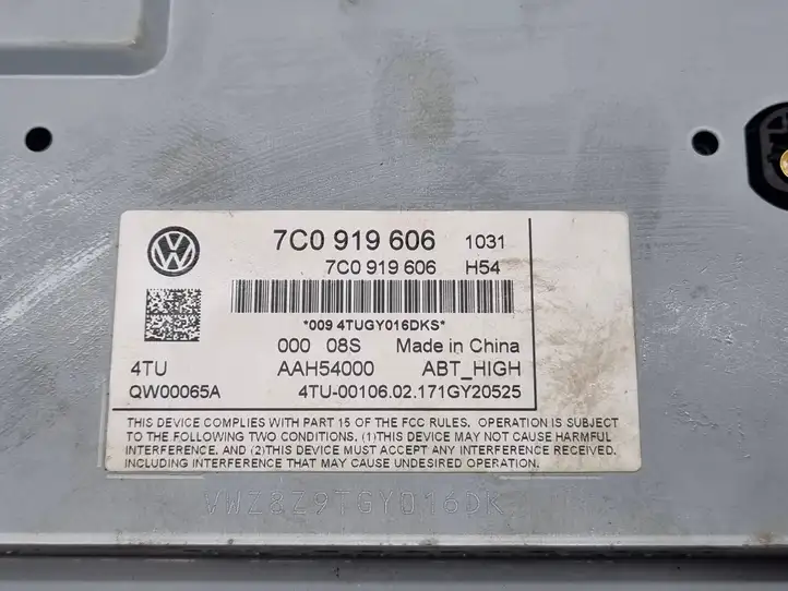 Volkswagen Crafter (2016 - ) 7C0919606 Магнитола / мультимедийная система — фото 5