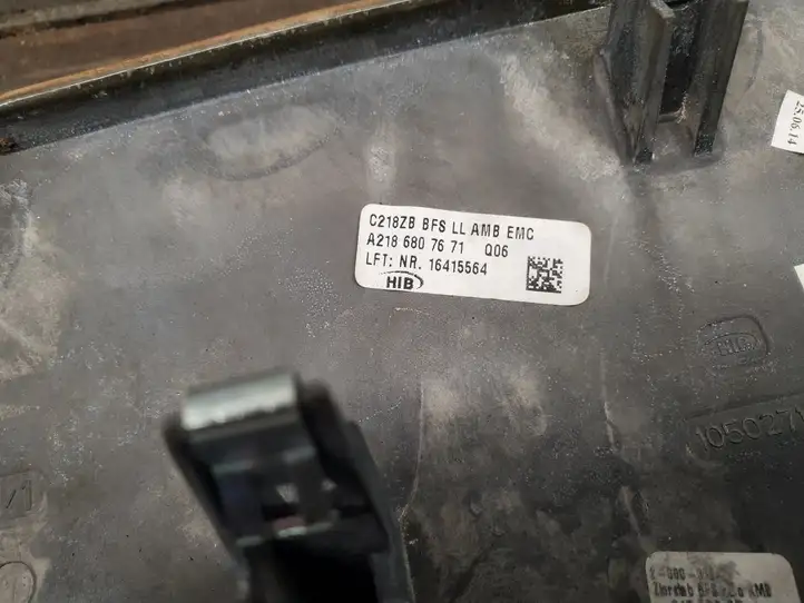 Mercedes-Benz CLS C218,X218 (2011 - 2017) A2185409007 Комплект внутренней декоративной отделки — фото 17