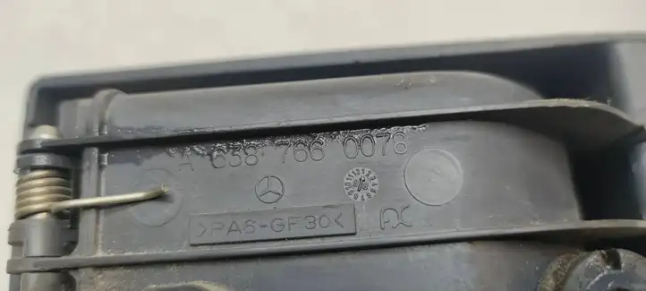 Mercedes-Benz Vito Viano W638 (1996 - 2003) A6387660078 Внутренняя ручка задней двери — фото 4