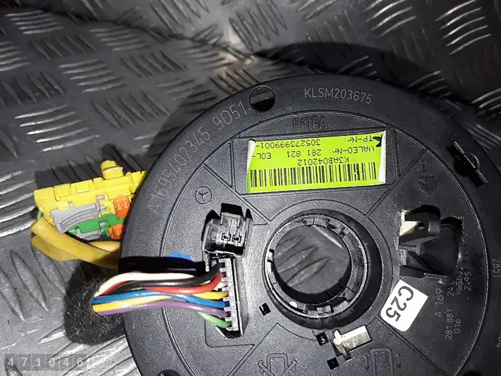 Mercedes-Benz A W169 (2004 - 2012) A1695402345 Контактное кольцо SRS — фото 5