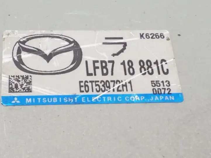Mazda 5 (2005 - 2010) LFB718881C Блок управления двигателем (ECU) — фото 4