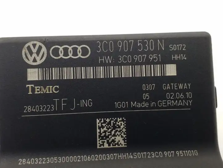 Volkswagen PASSAT CC (2008 - 2012) 3C0907530N Модуль Gateway — фото 3