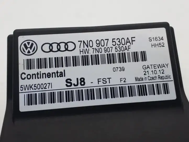 Volkswagen Tiguan (2011 - 2016) 7N0907530AF Модуль Gateway — фото 3