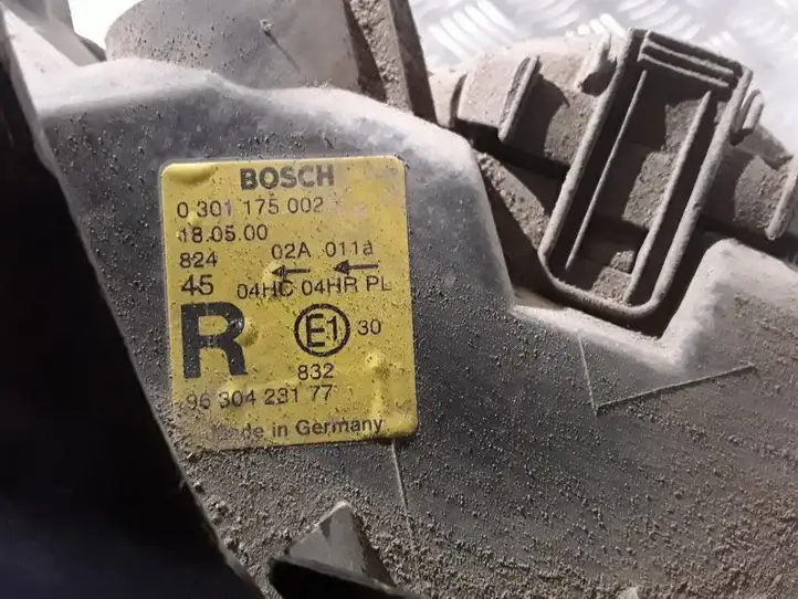 Peugeot 406 (1999 - 2006) 9630423177 Передняя фара — фото 2